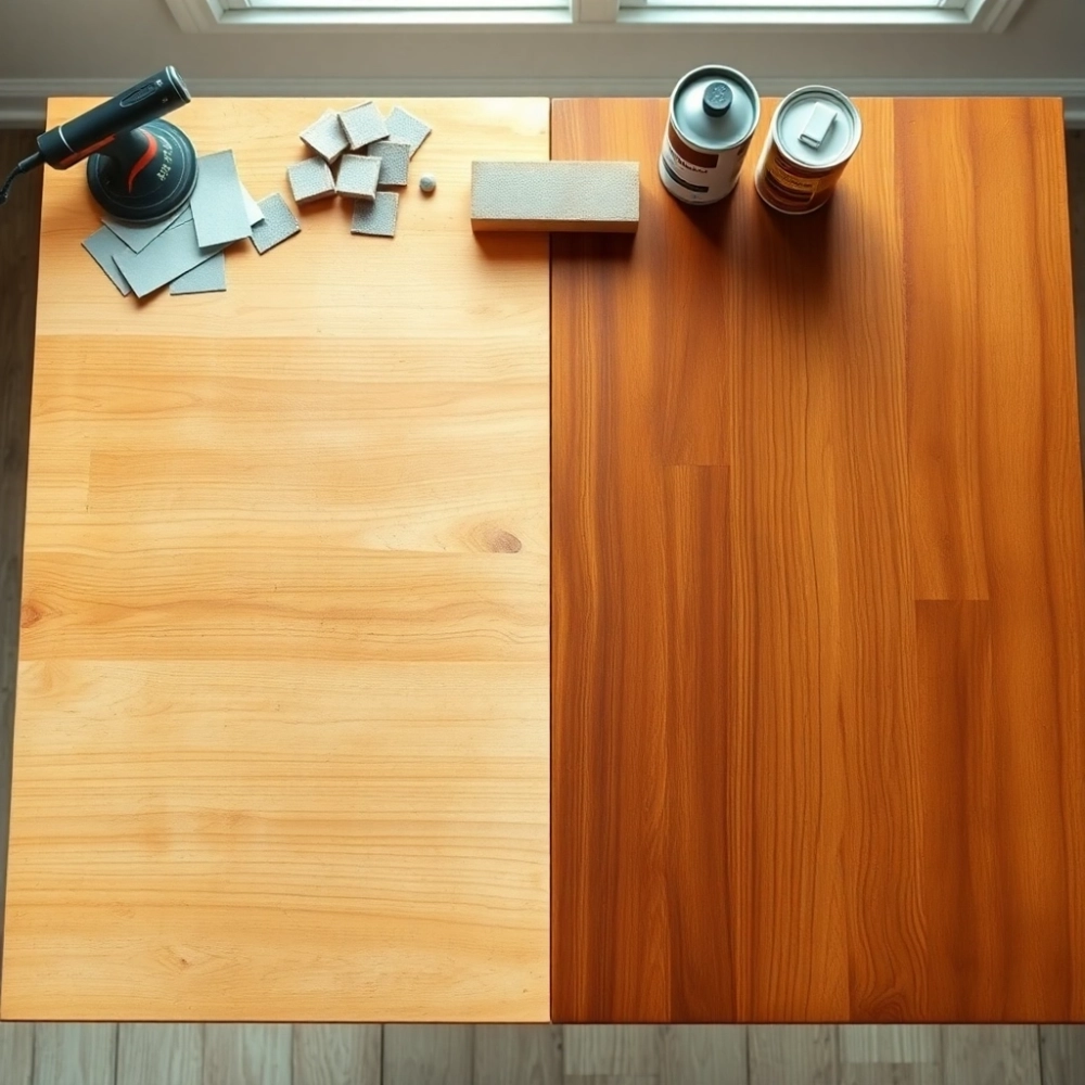 Jak odnowić drewniany blat stołu
