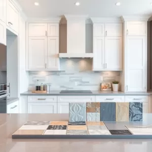 Biała Kuchnia Szary Blat Jakie Płytki