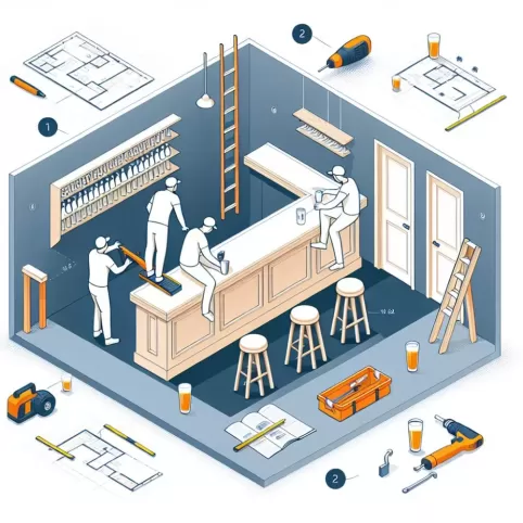 jak zamontować blat na barek