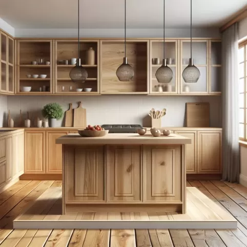 jakie blaty do drewnianej kuchni