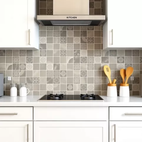 Jakie płytki nad blatem w kuchni