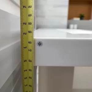 Wysokość blatu w łazience